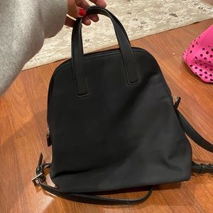 Coach Black Nylon BackPack